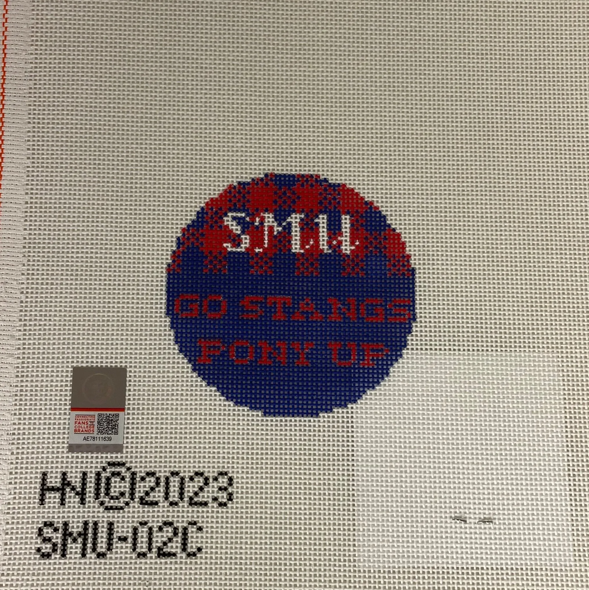 * Hedgehog Needlepoint SMU Round