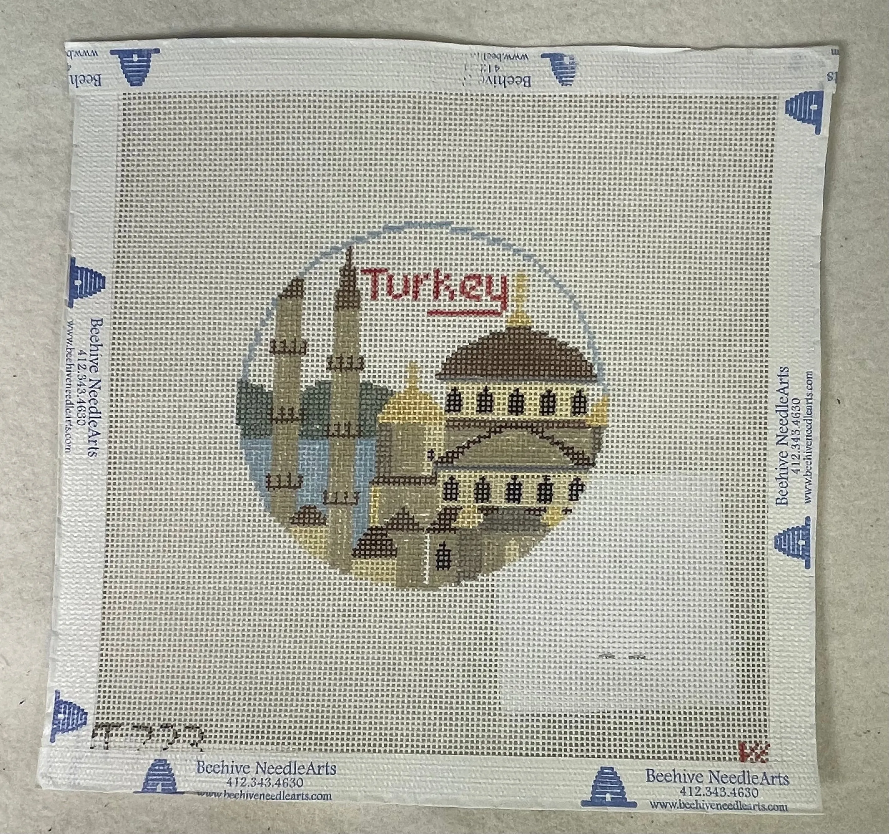 * Kathy Schenkel BT723 Turkey Travel Round