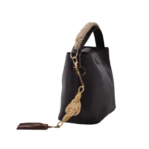 1923 Farah Bucket Bag -  Chocolate Brown