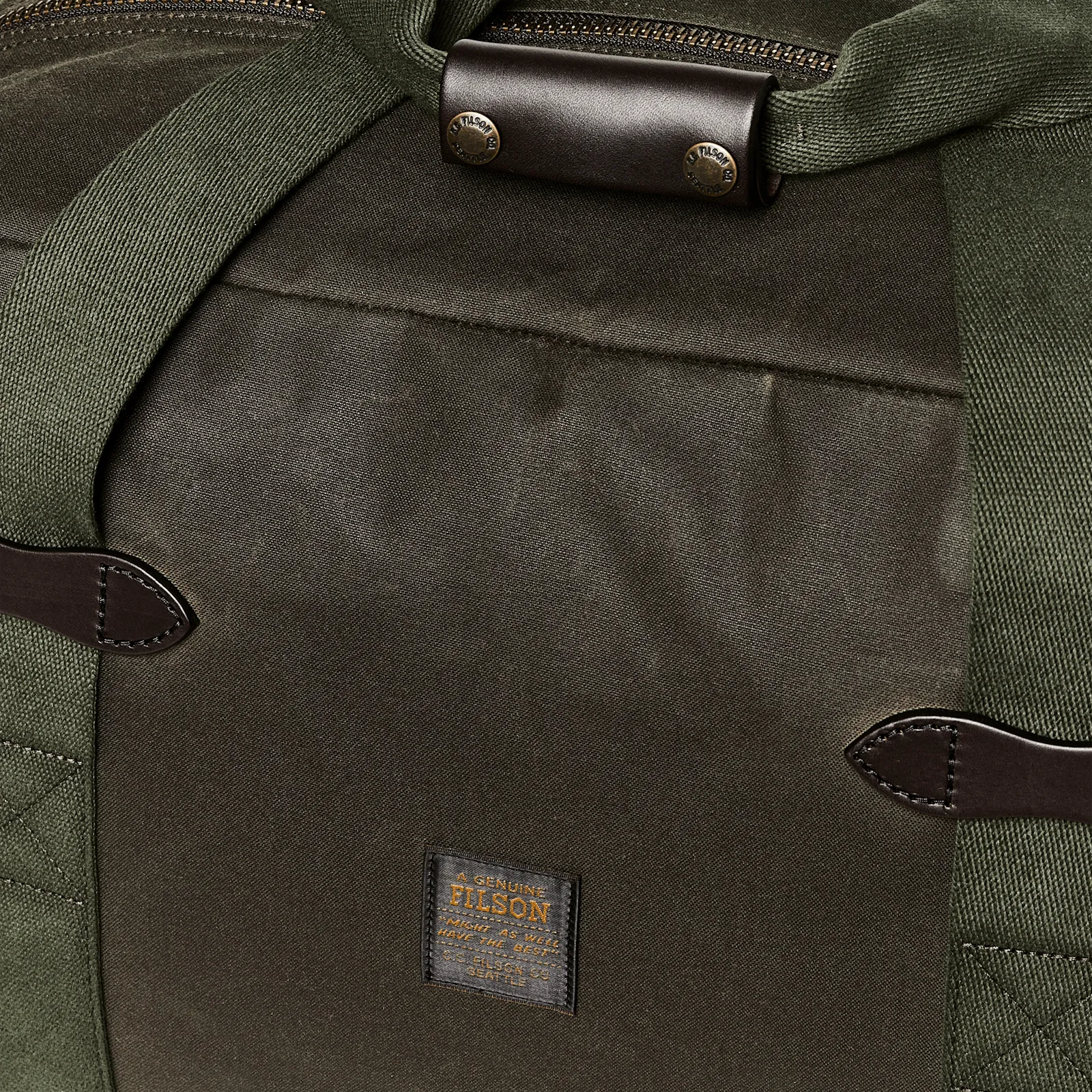 20263595 Filson Medium Tin Cloth Duffle Bag