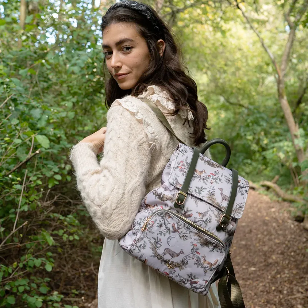 A Night's Tale Mini Backpack in Crystal Grey