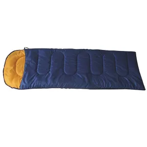Adventure World Hollow Fibre Sleeping Bag (Navy Blue)