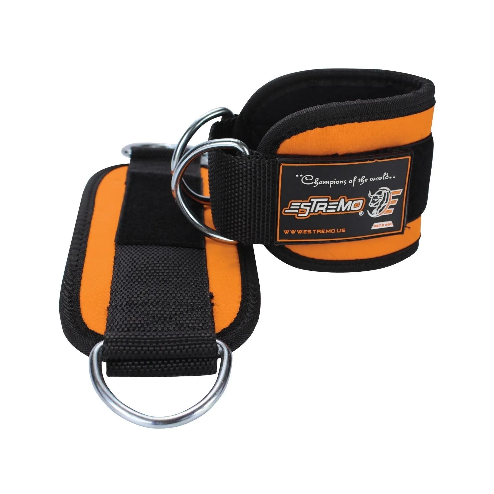 Ankle Straps for Cable Machine - Red