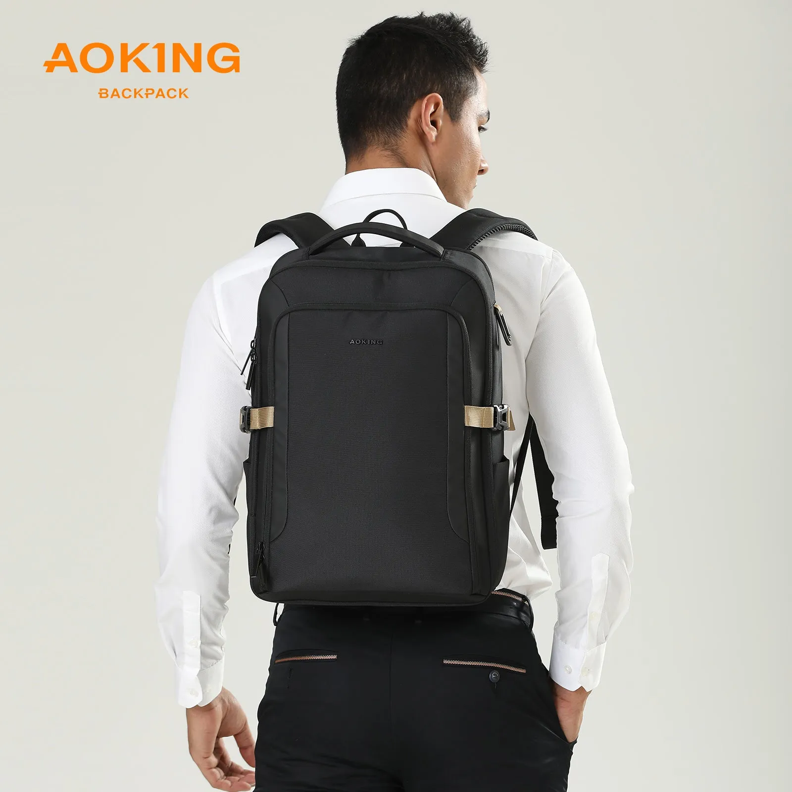 Aoking 15.6''Backpack Fashion Business Laptop Backpack SN4045