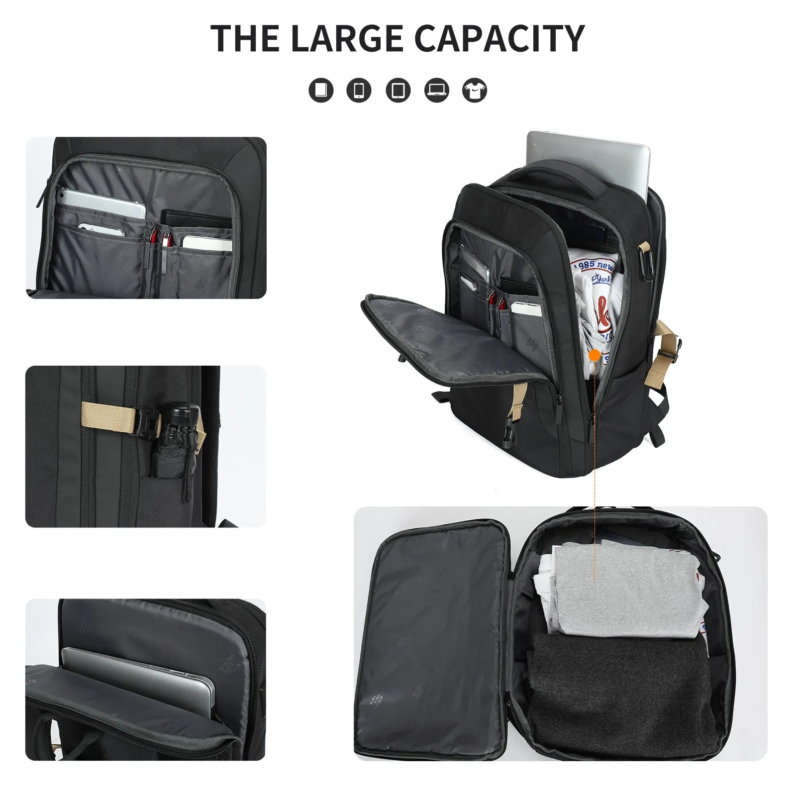 Aoking 15.6''Backpack Fashion Business Laptop Backpack SN4045