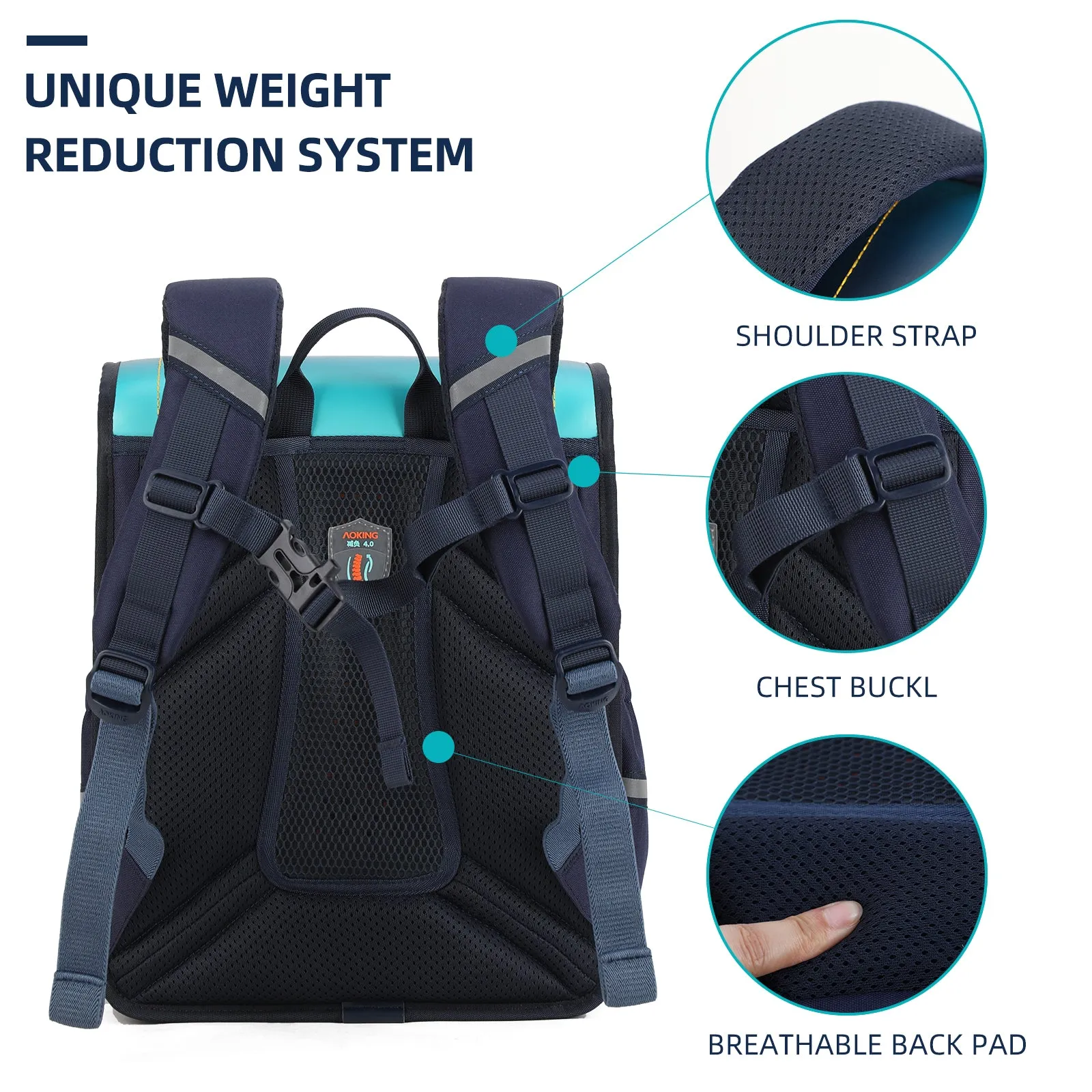 Aoking Cute Lightweight School Backpack BN1058