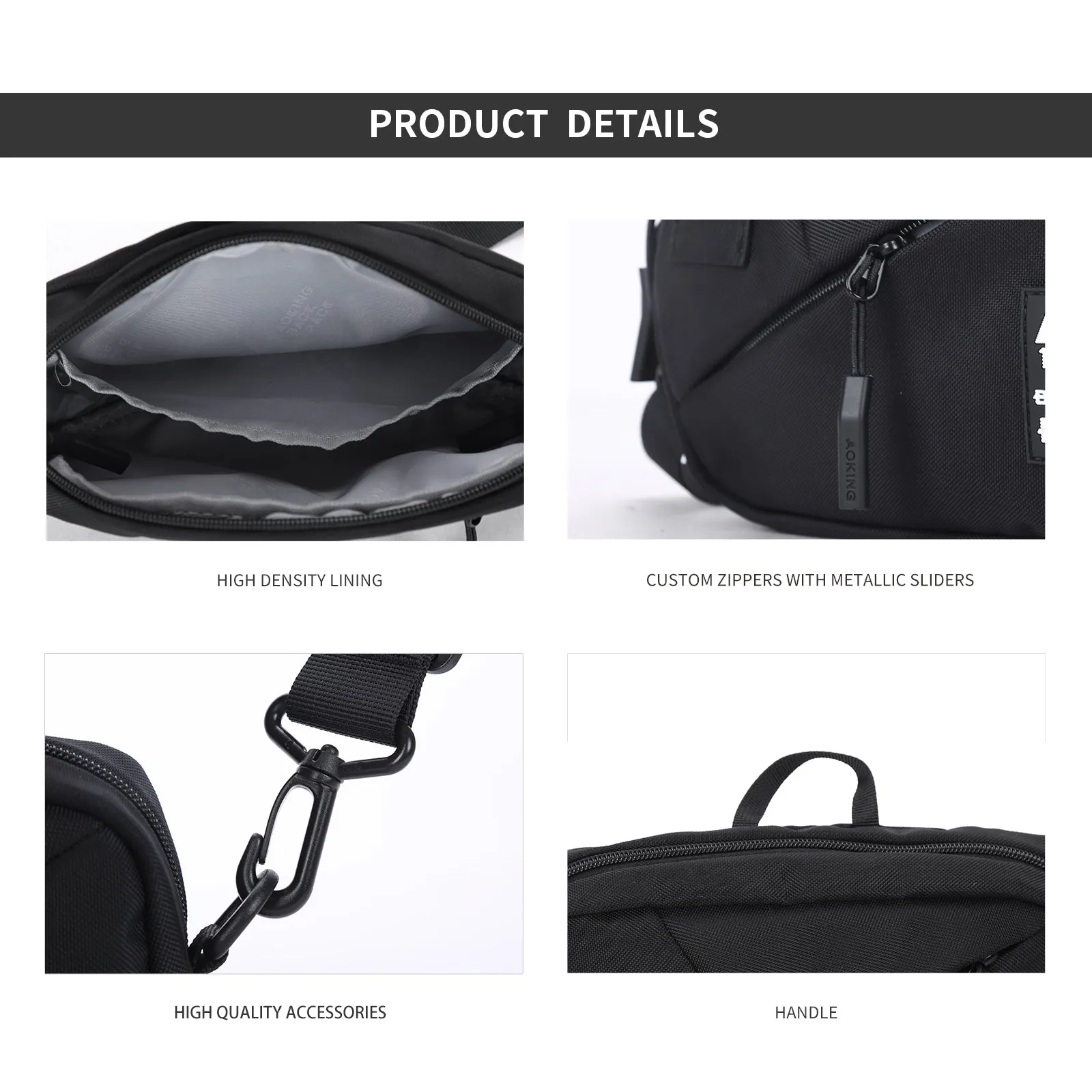 Aoking Fashion youngth Waterproof Crossbody Sling Bag XK4025