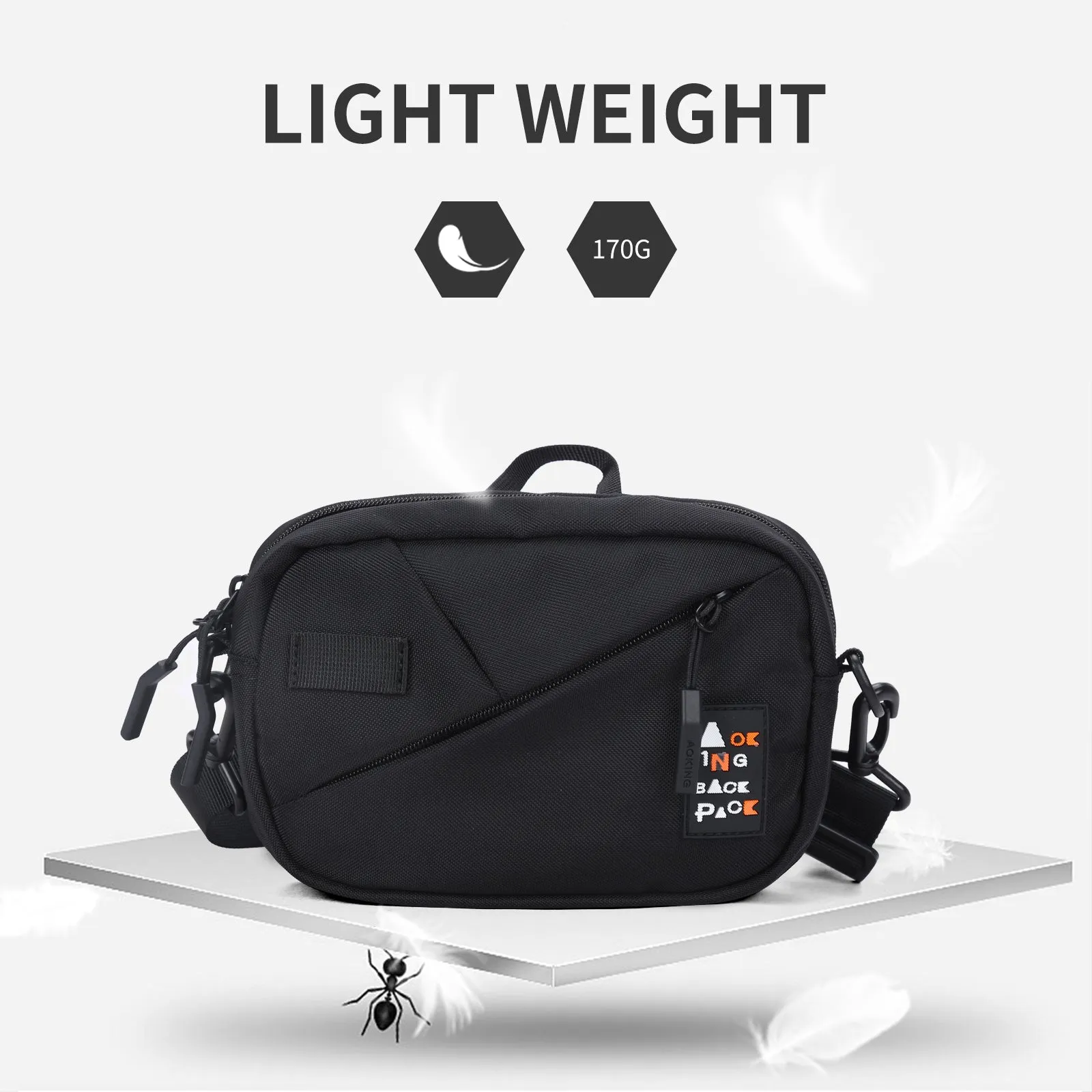 Aoking Fashion youngth Waterproof Crossbody Sling Bag XK4025