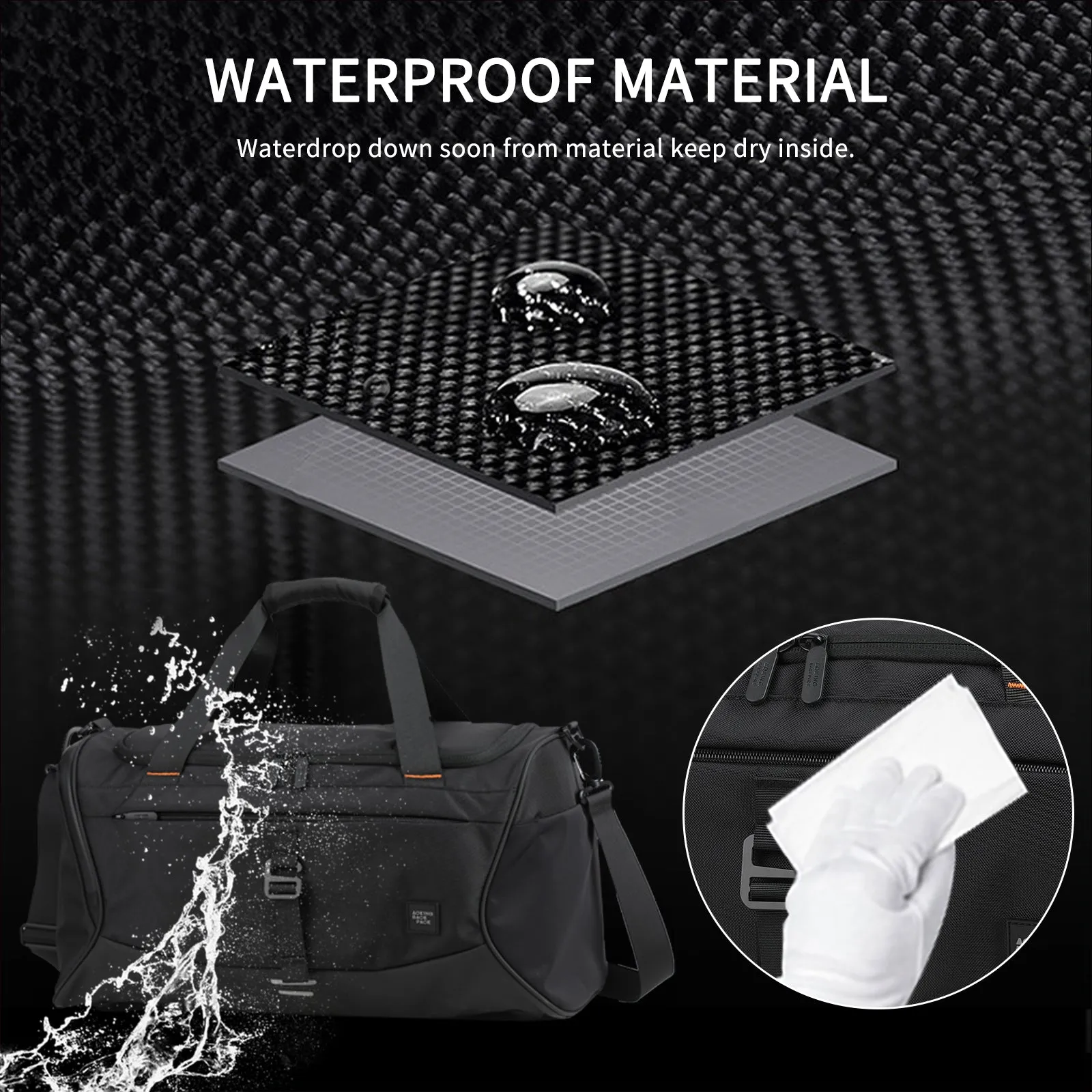 Aoking Travel Bag Large Capacity Duffel Bag XW2211