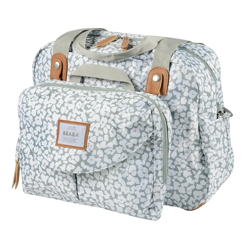 Béaba Geneva II Changing Bag Grey Blossom