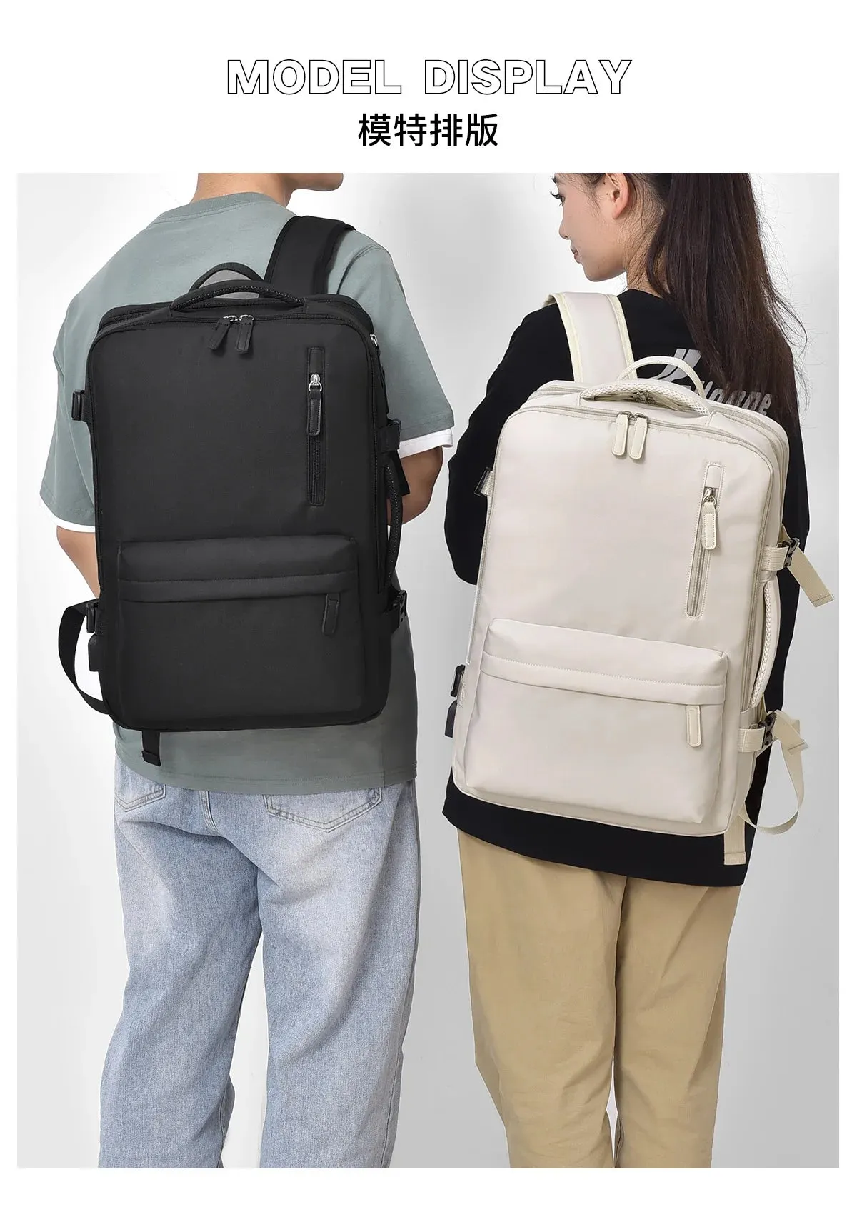 Backpack 40x30x20 Airplane, Cabin Hand Luggage Backpack, Laptop Backpack for Aeroplane Travel, School Backpack, Men Women's Bag