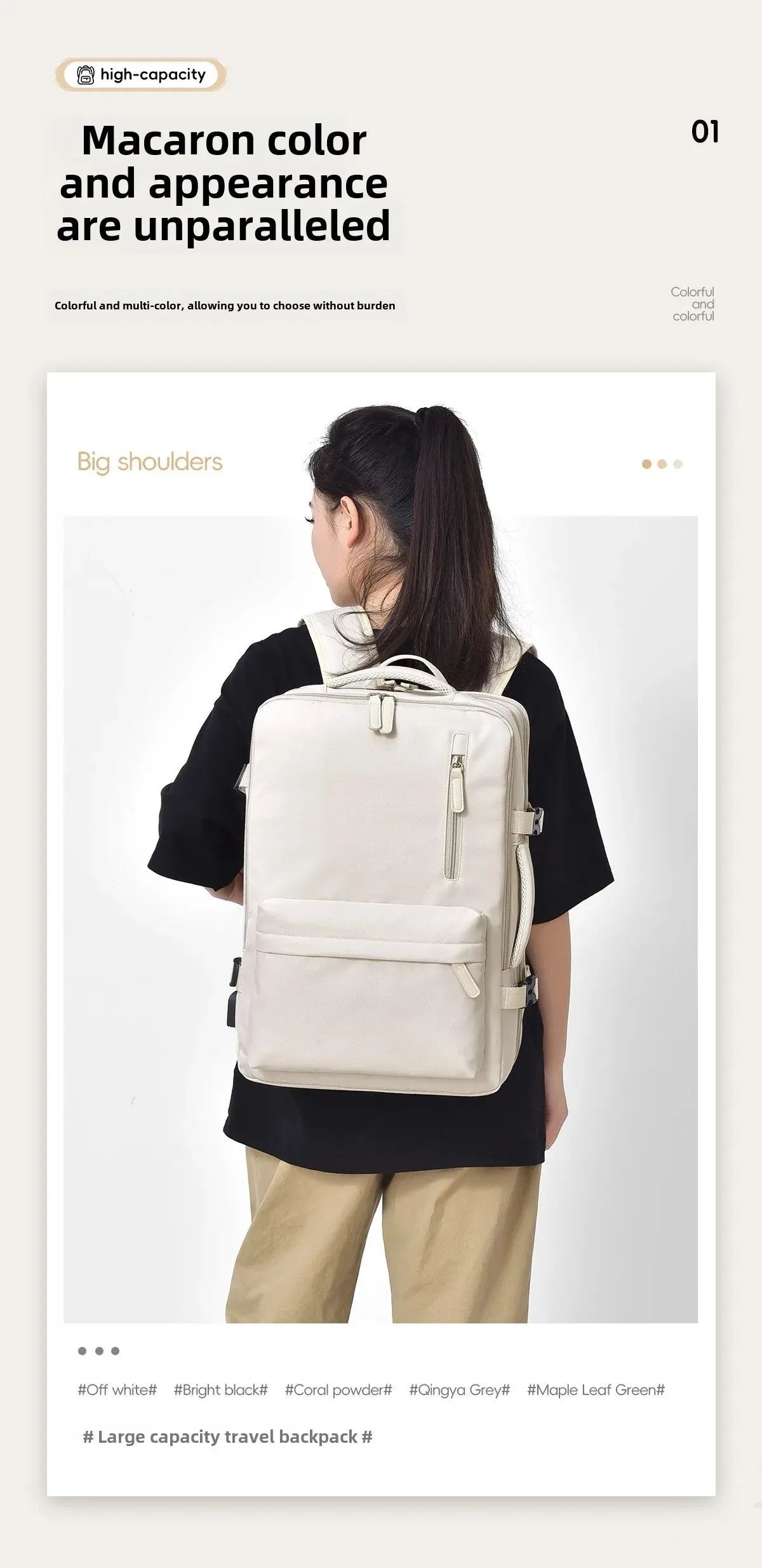 Backpack 40x30x20 Airplane, Cabin Hand Luggage Backpack, Laptop Backpack for Aeroplane Travel, School Backpack, Men Women's Bag