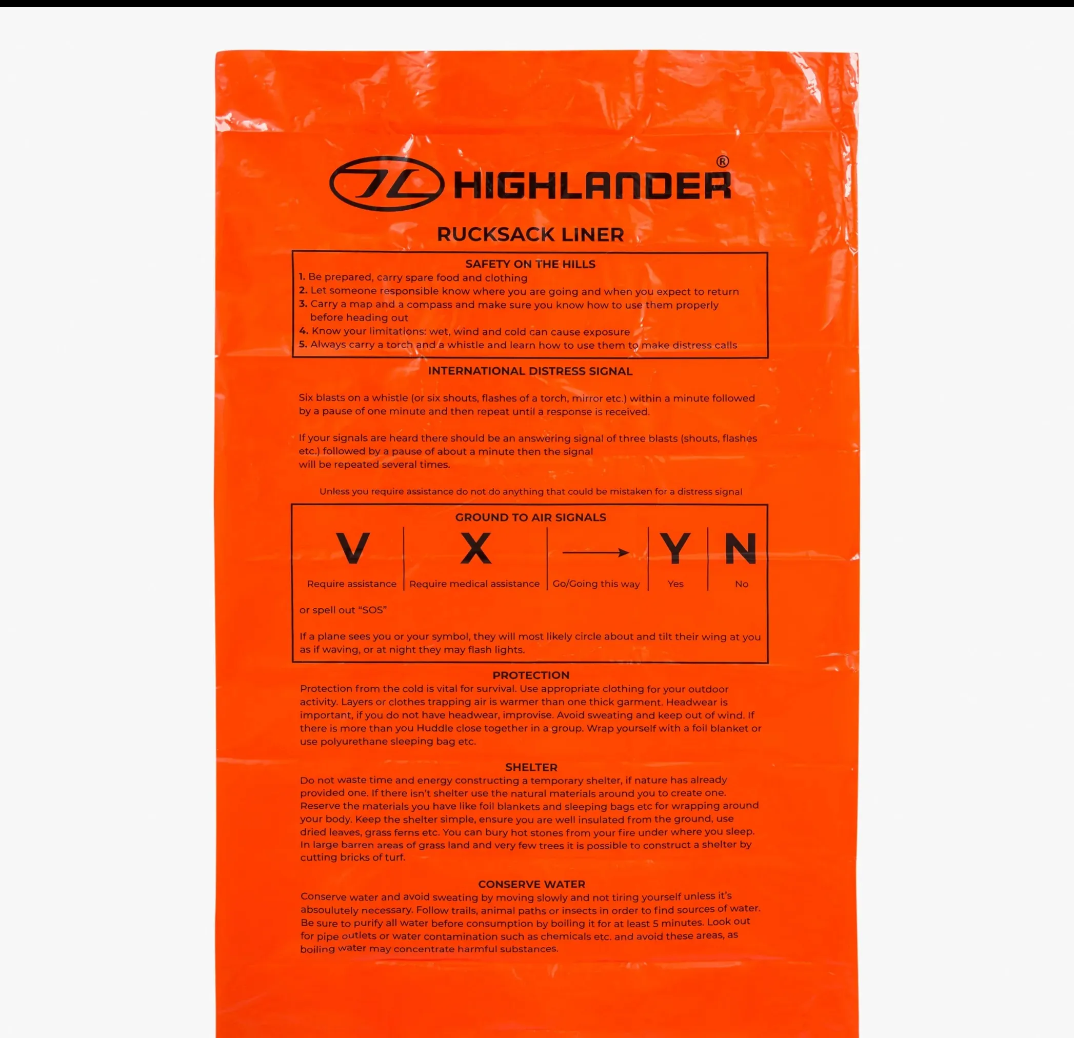 Backpack Liner