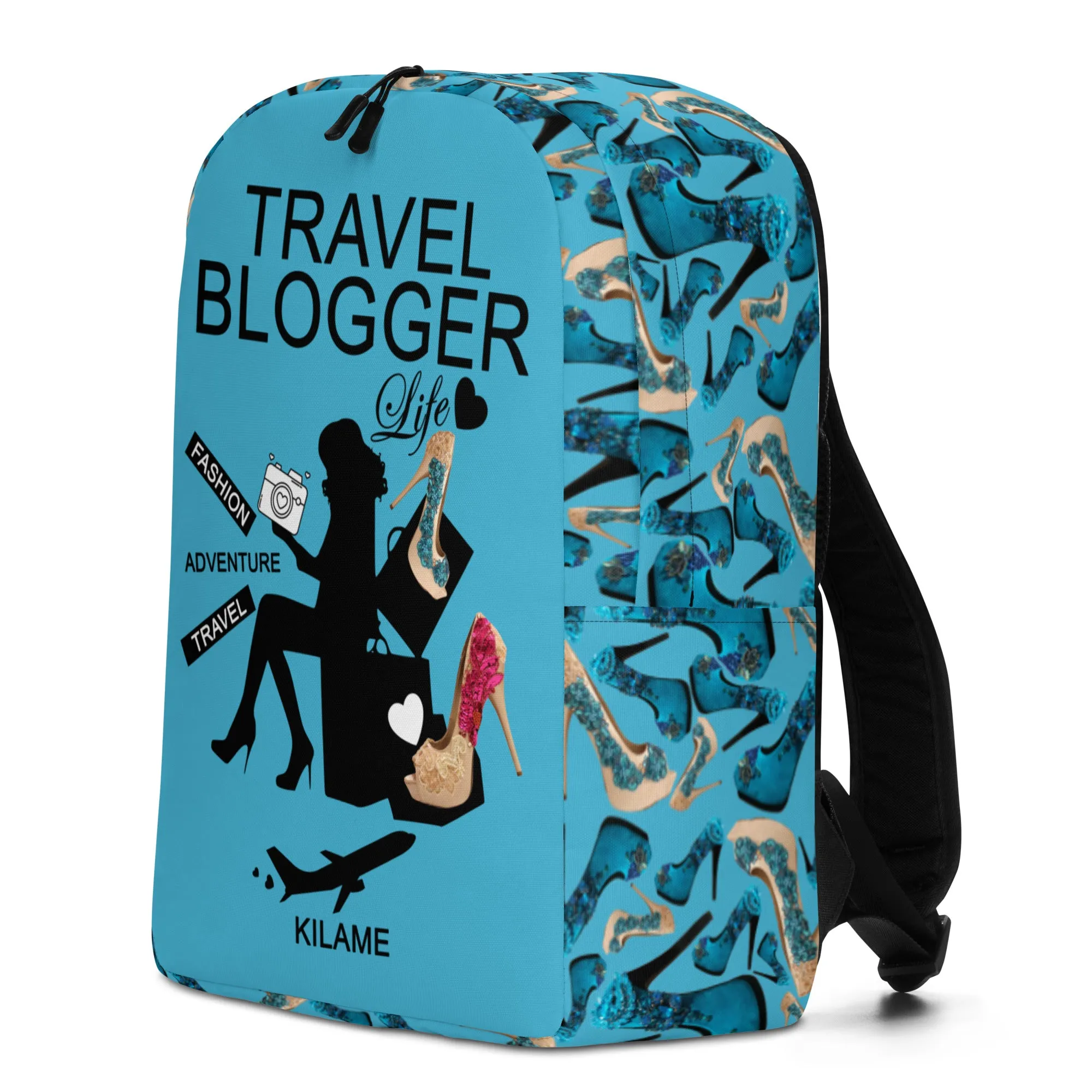 Backpack 'Travel Blogger Girl'