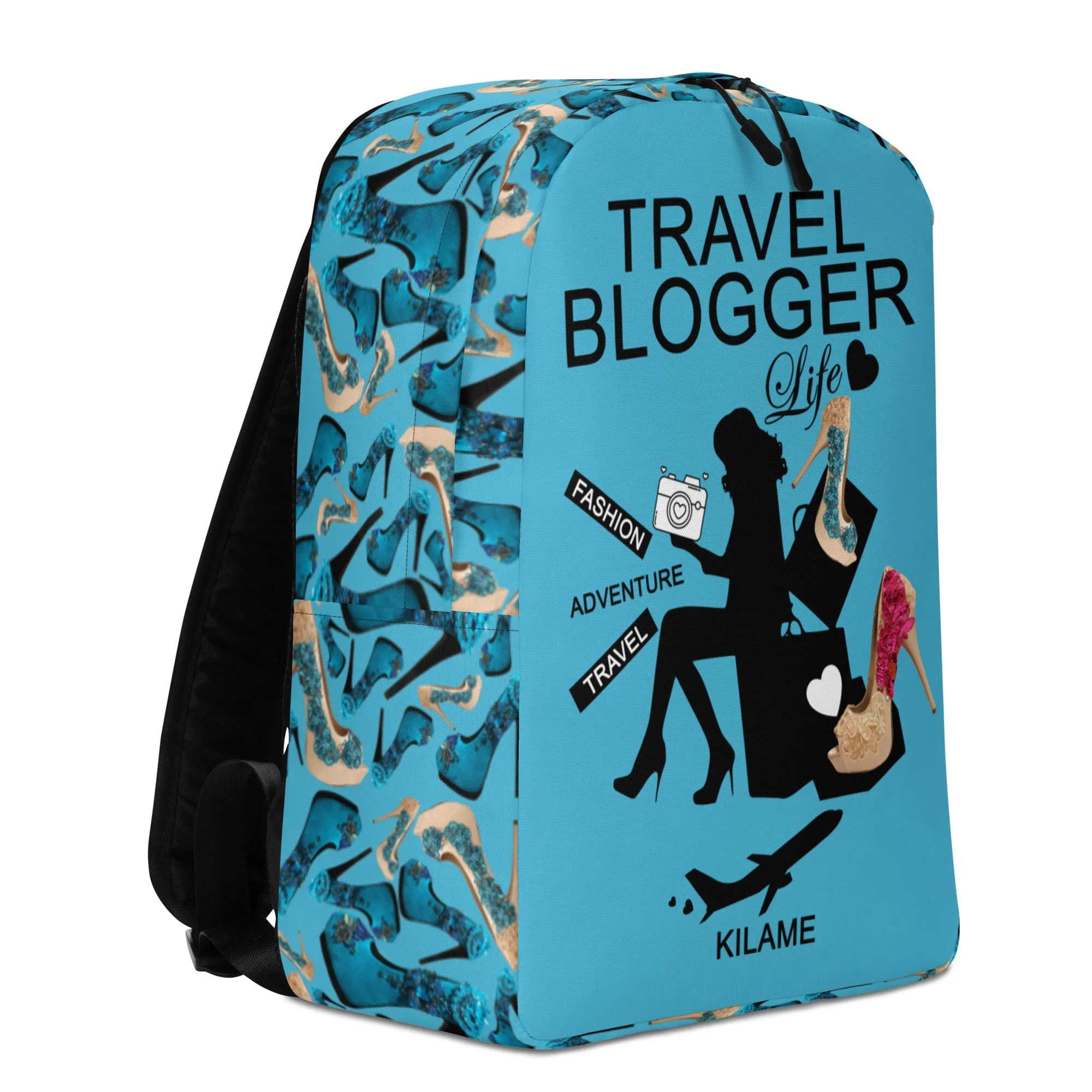 Backpack 'Travel Blogger Girl'