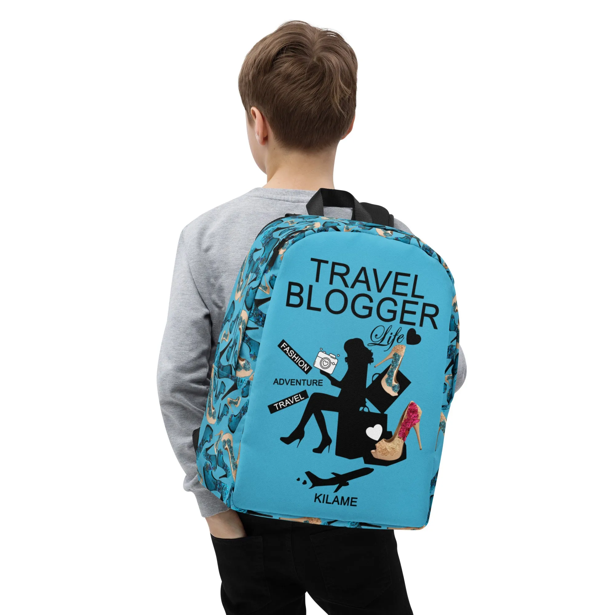 Backpack 'Travel Blogger Girl'