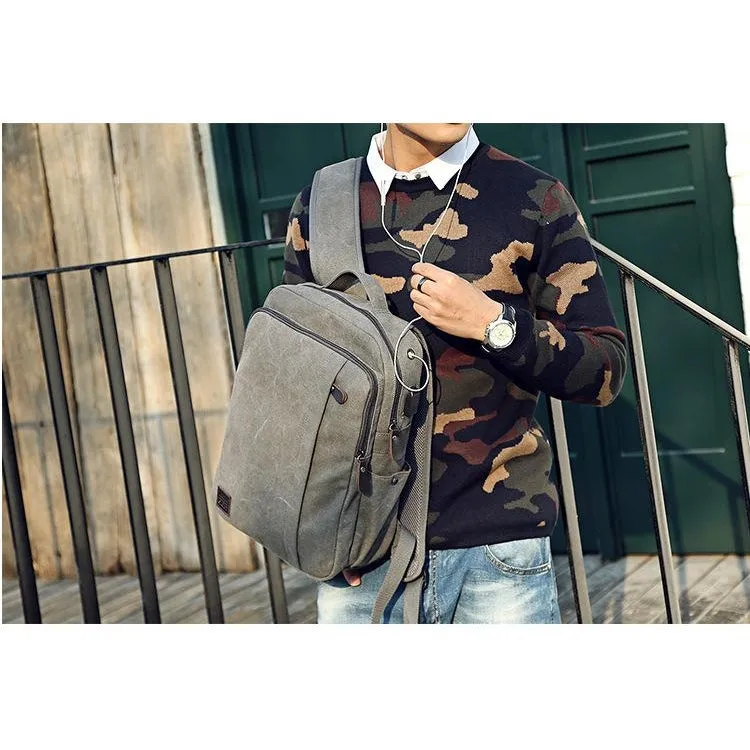 Backpack USB Charging & Anti-Theft <br> Canvas