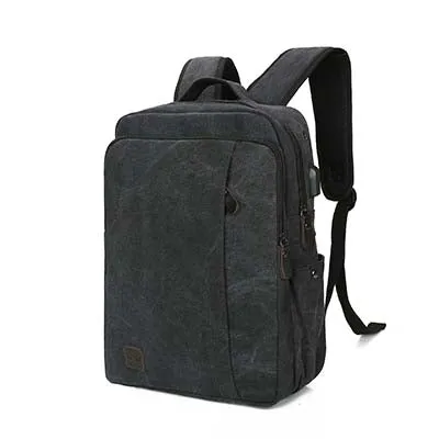 Backpack USB Charging & Anti-Theft <br> Canvas