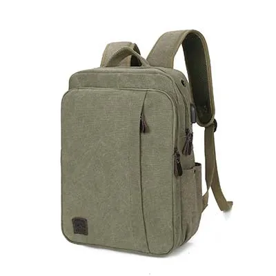 Backpack USB Charging & Anti-Theft <br> Canvas