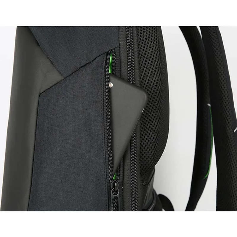 Backpack USB Charging & Anti-Theft<br>Vegan Leather