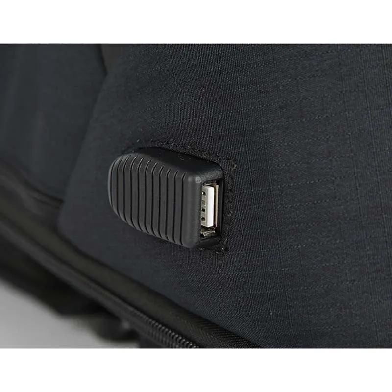 Backpack USB Charging & Anti-Theft<br>Vegan Leather