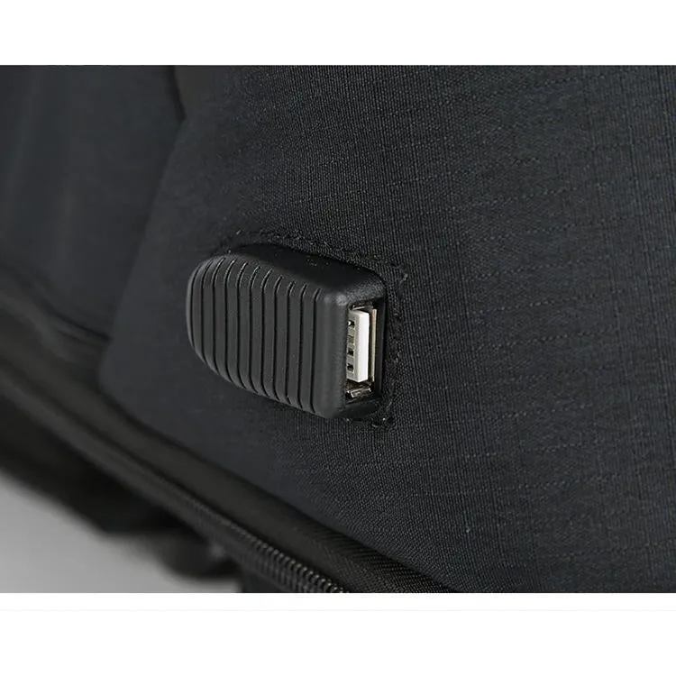 Backpack USB Charging & Anti-Theft<br>Vegan Leather