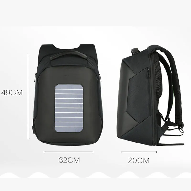 Backpack USB Charging & Solar <br> Nylon