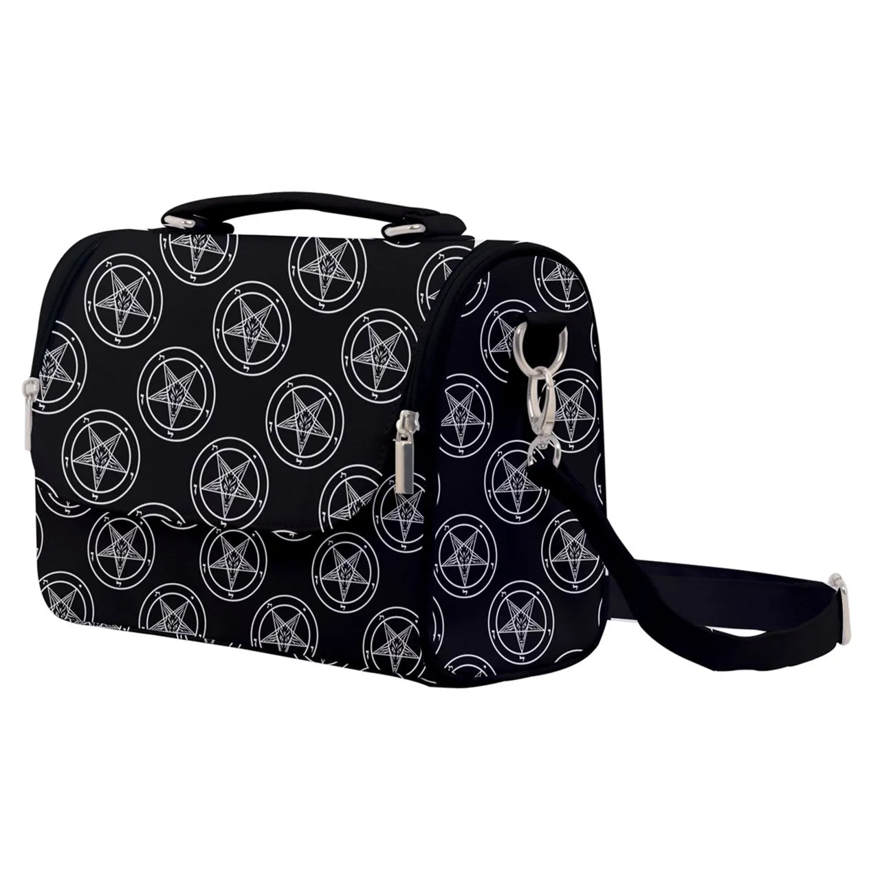 Baphomet / Pentagram Satchel Shoulder Bag