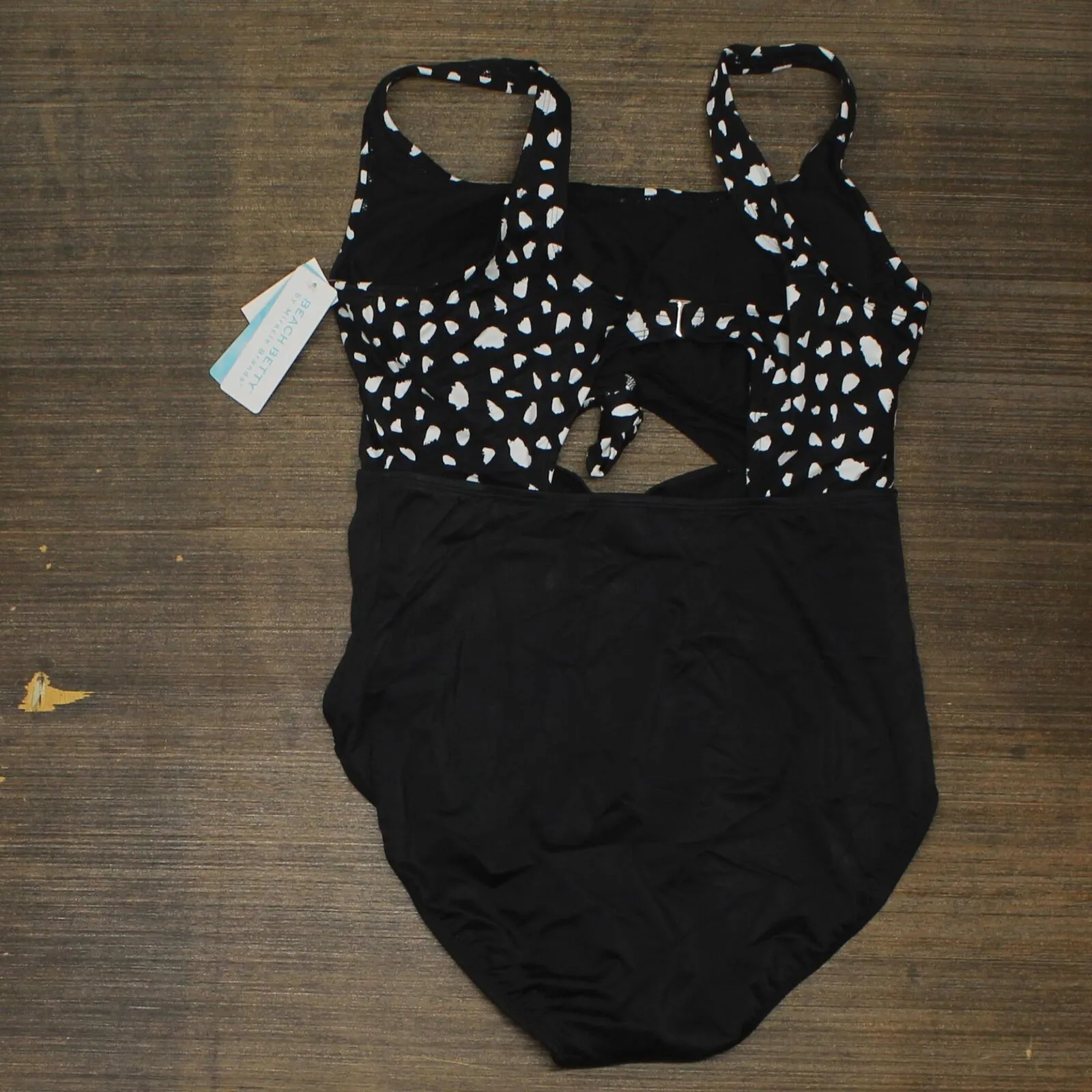 Beach Betty Slimming Control Cut Out Side-Tie One Piece Swimsuit
