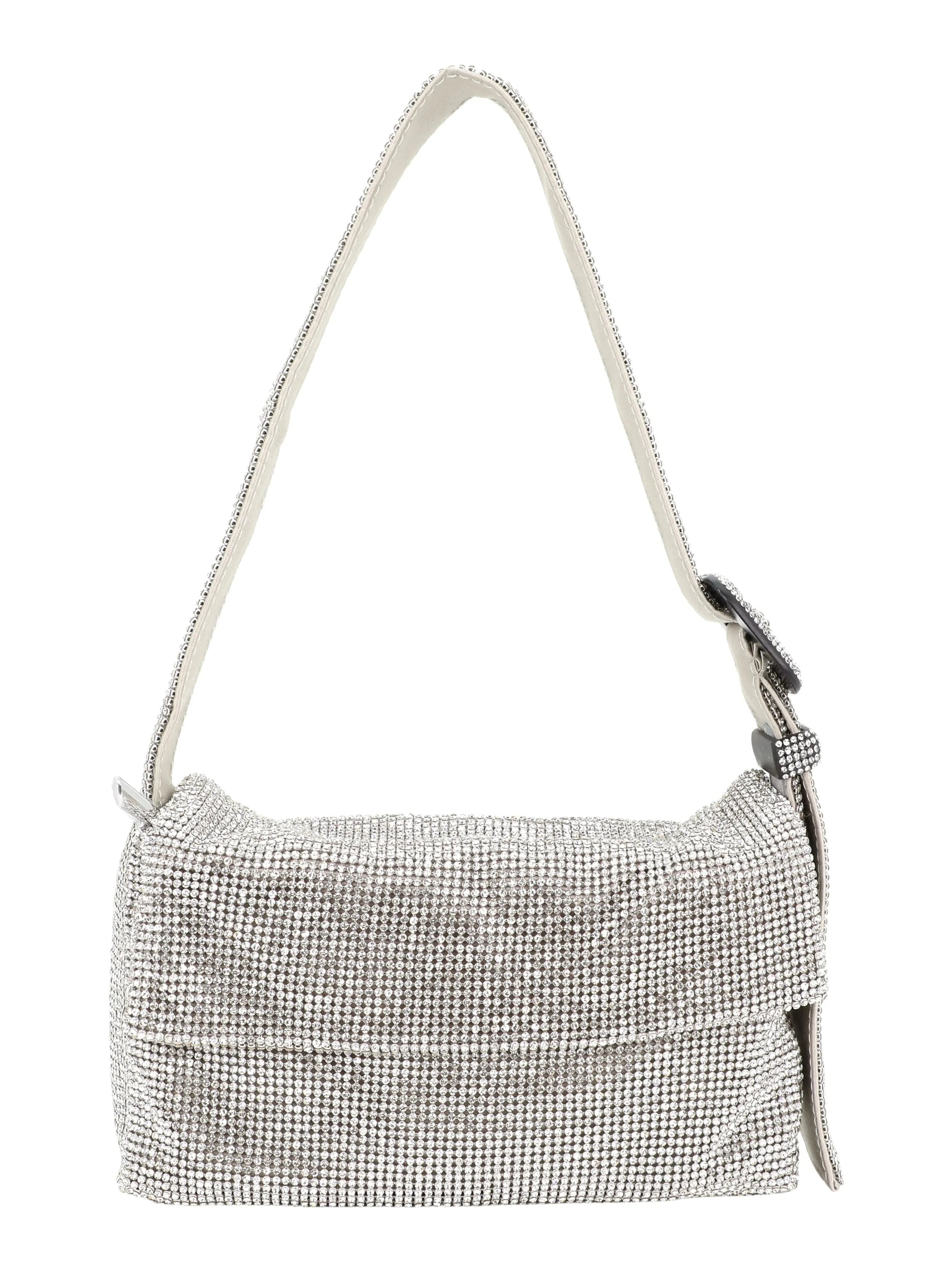 Benedetta Bruzziches Vitty Mignon Crystal Handbag in Crystal on Silver