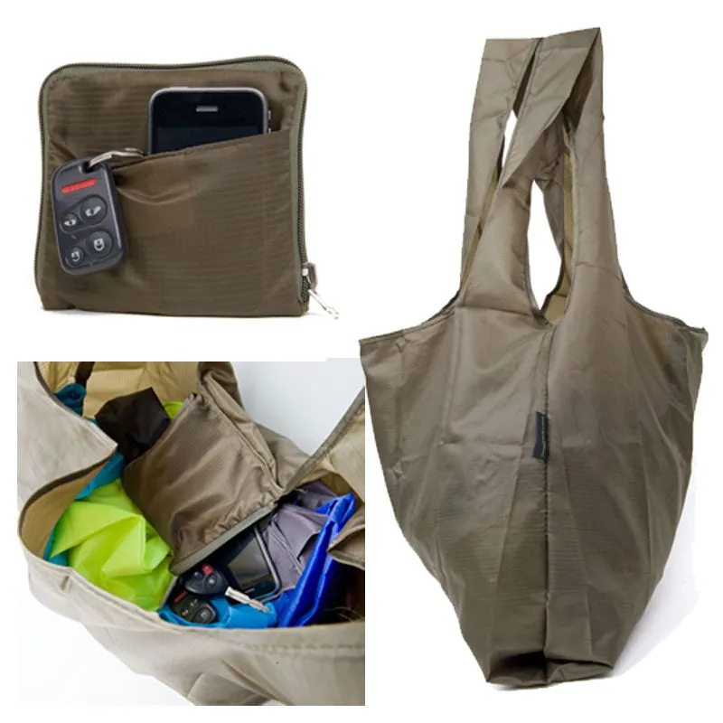 BLANK Polyester Z-Tote - Bag Ban Approved - 12 Pack - CLOSE OUT
