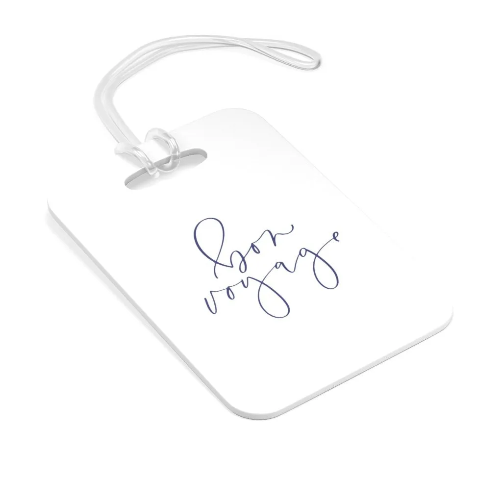 Bon Voyage Luggage Tag