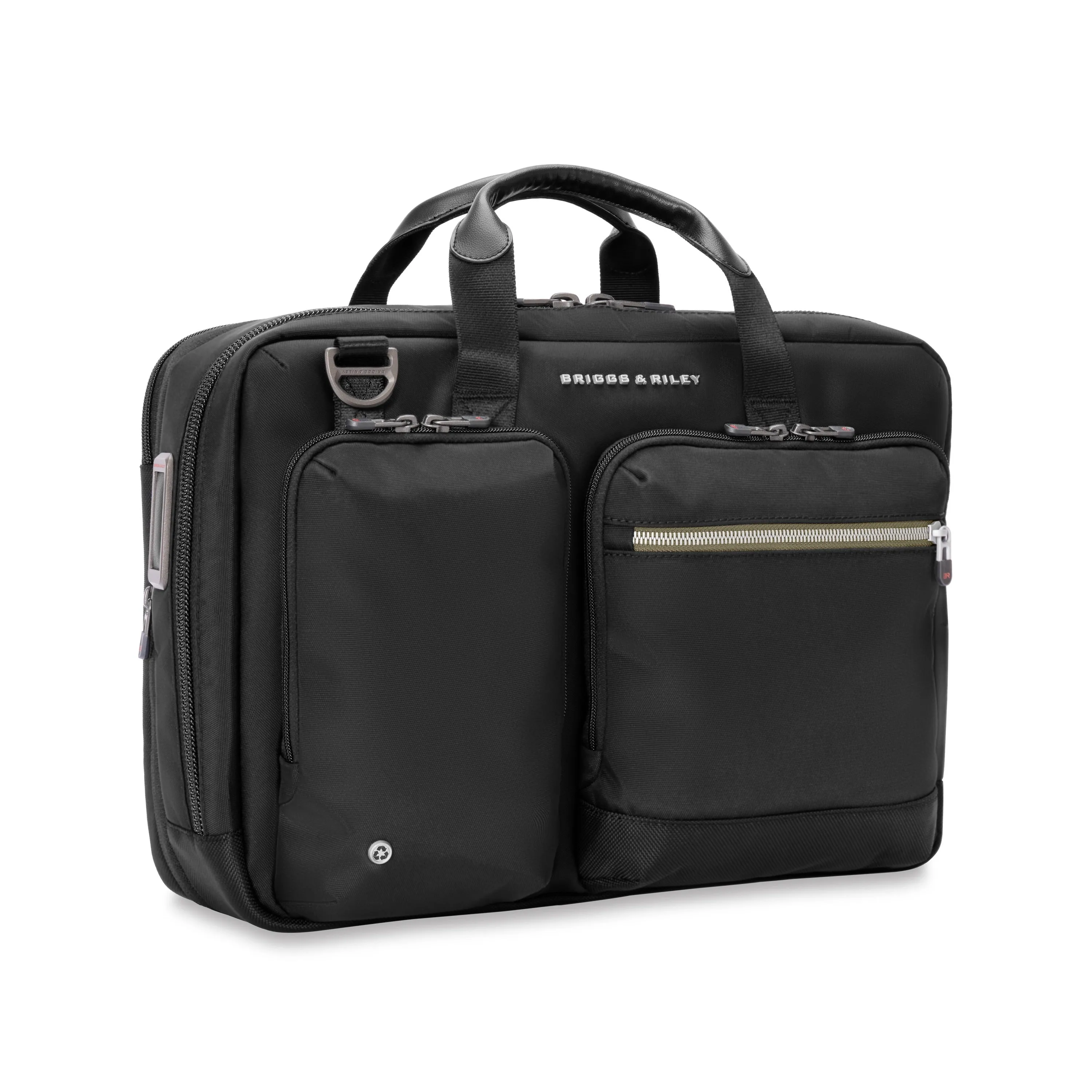 Briggs & Riley HTA Medium Expandable Briefcase - Black
