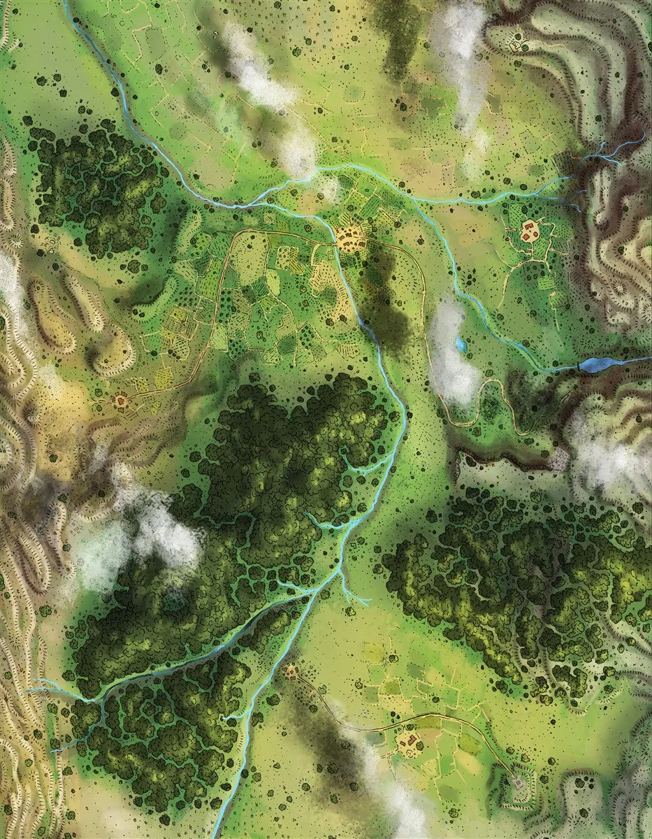 Brycshire Valley Fantasy Map