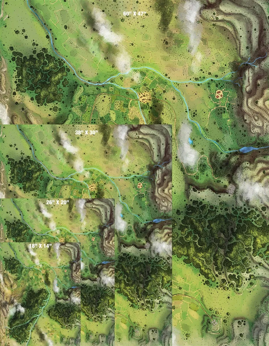 Brycshire Valley Fantasy Map