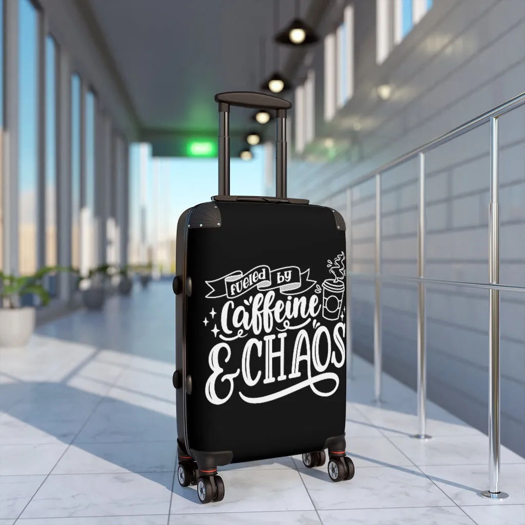 Caffeine & Chaos Suitcase