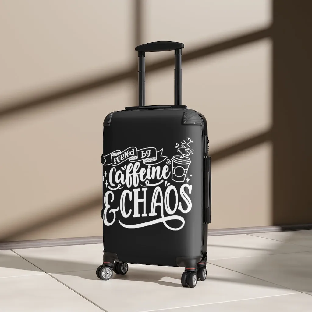 Caffeine & Chaos Suitcase
