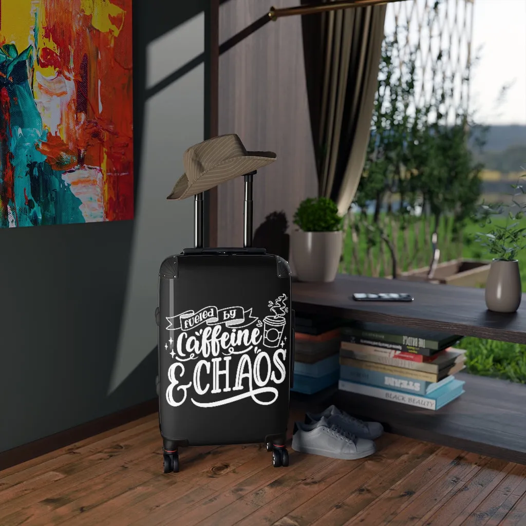 Caffeine & Chaos Suitcase