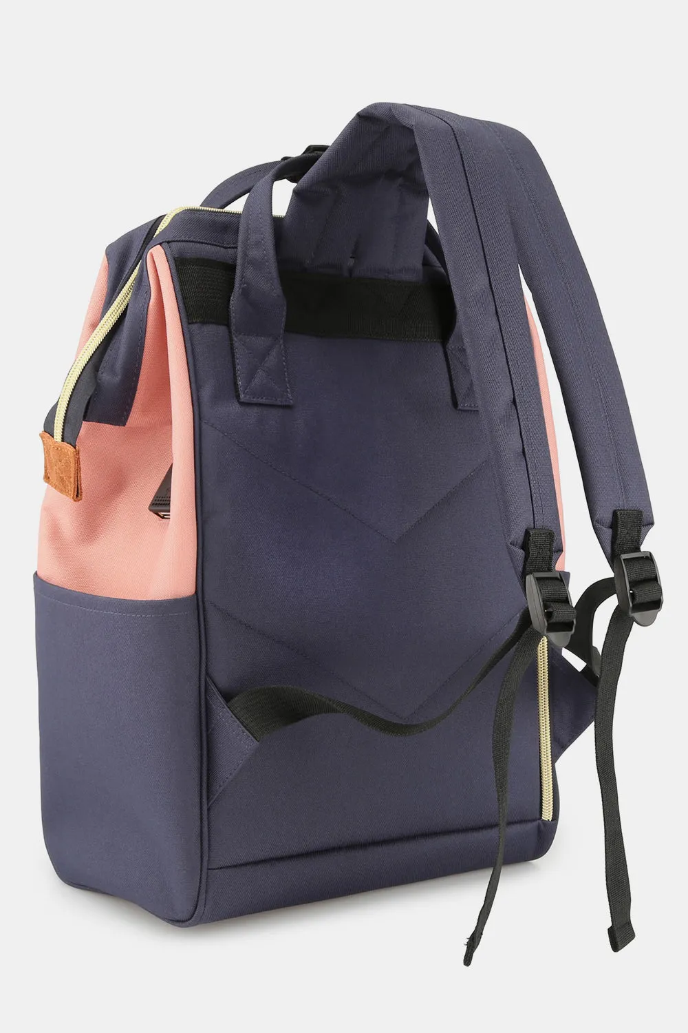 Canvas Backpack with Side Pockets