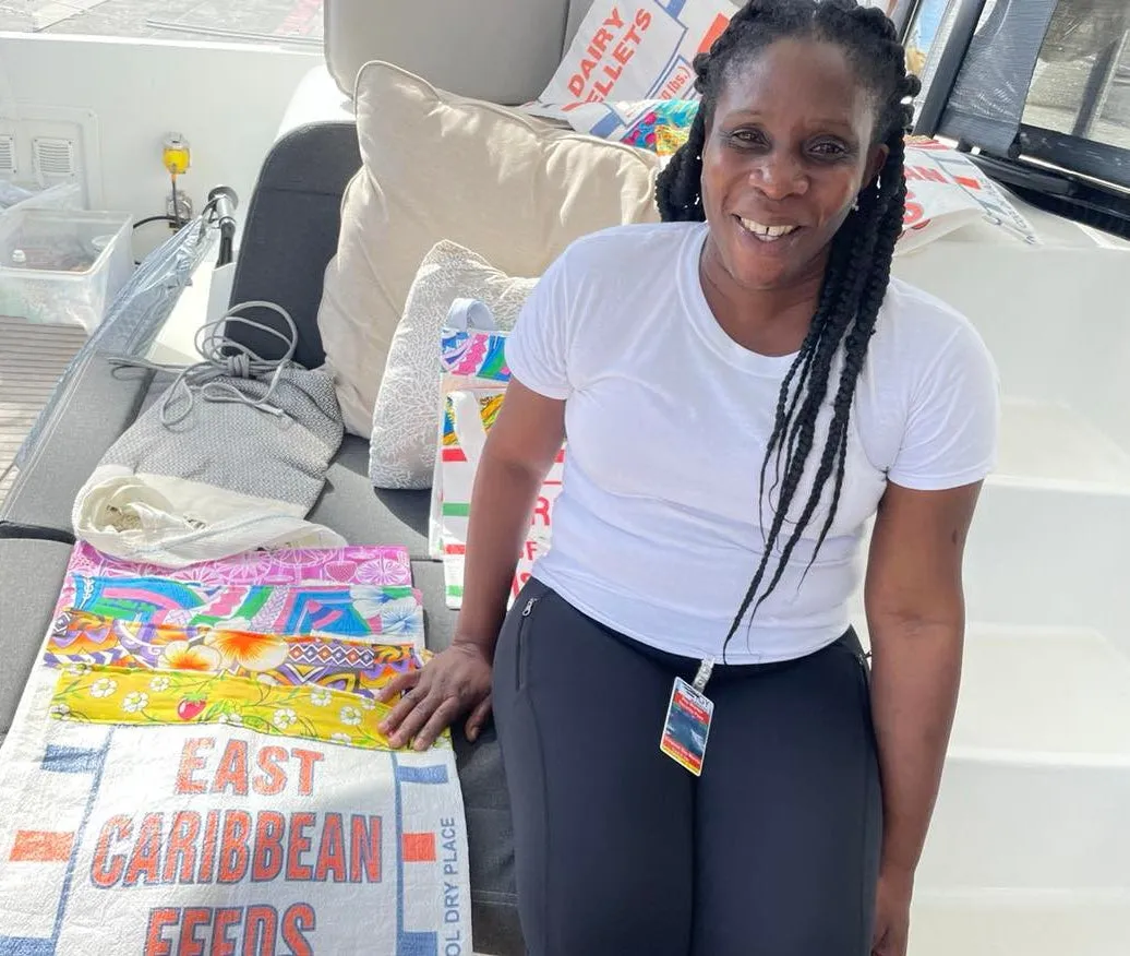 Caribbean Flour & Feed Sack Shopping Bags