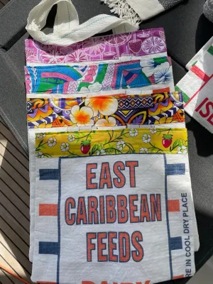 Caribbean Flour & Feed Sack Shopping Bags