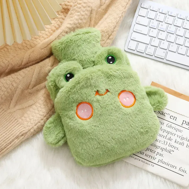 Cartoon Plush Hot Water Bag (1000ml)