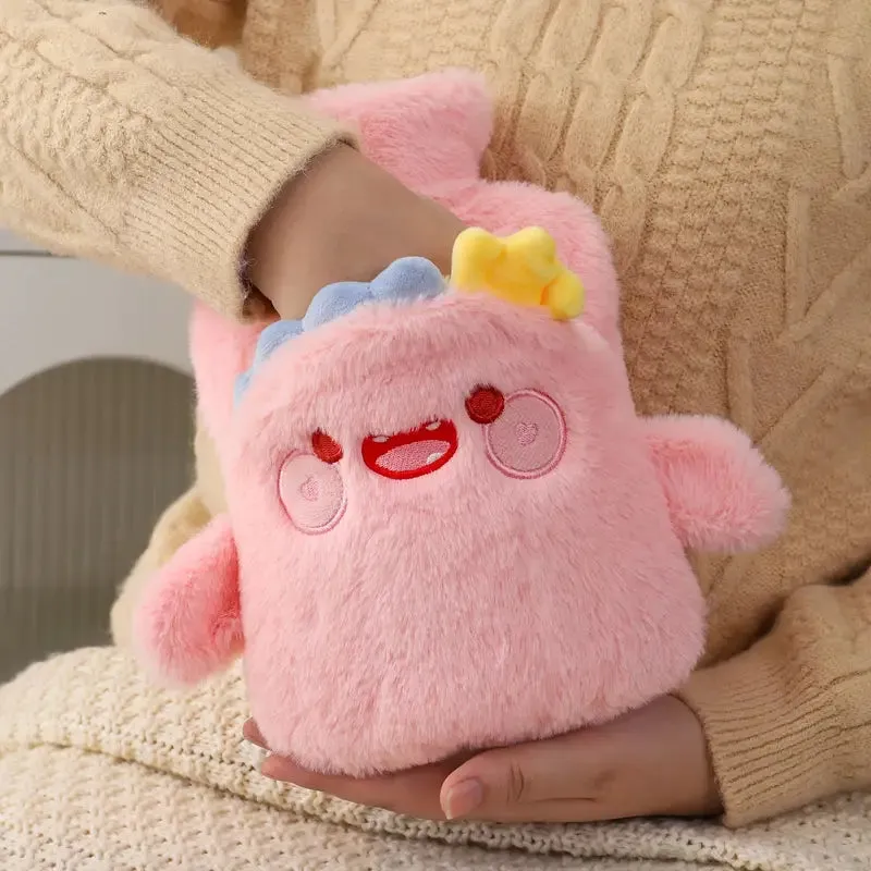 Cartoon Plush Hot Water Bag (1000ml)