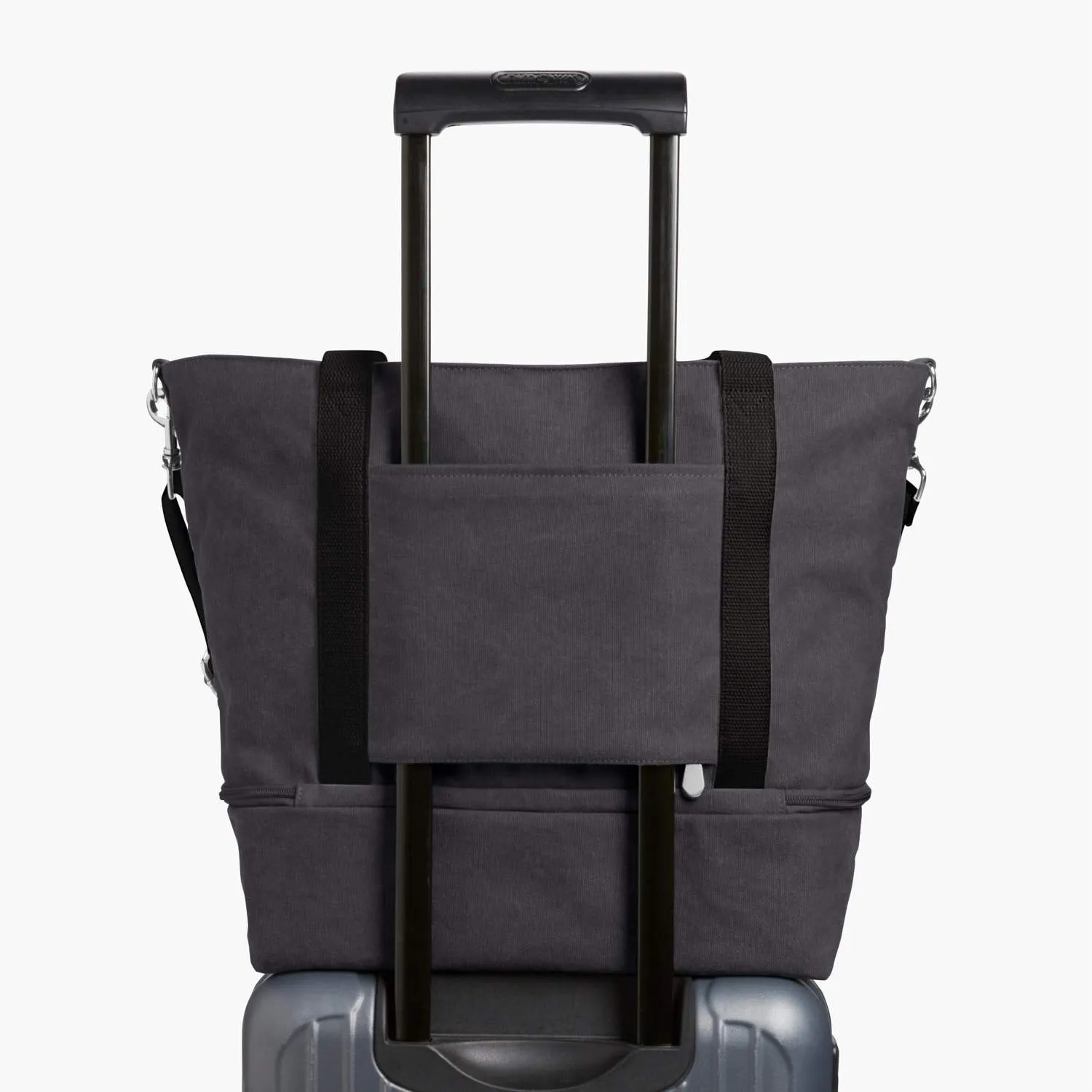 Catalina Deluxe Tote - Eco Friendly Canvas - Midnight Ash