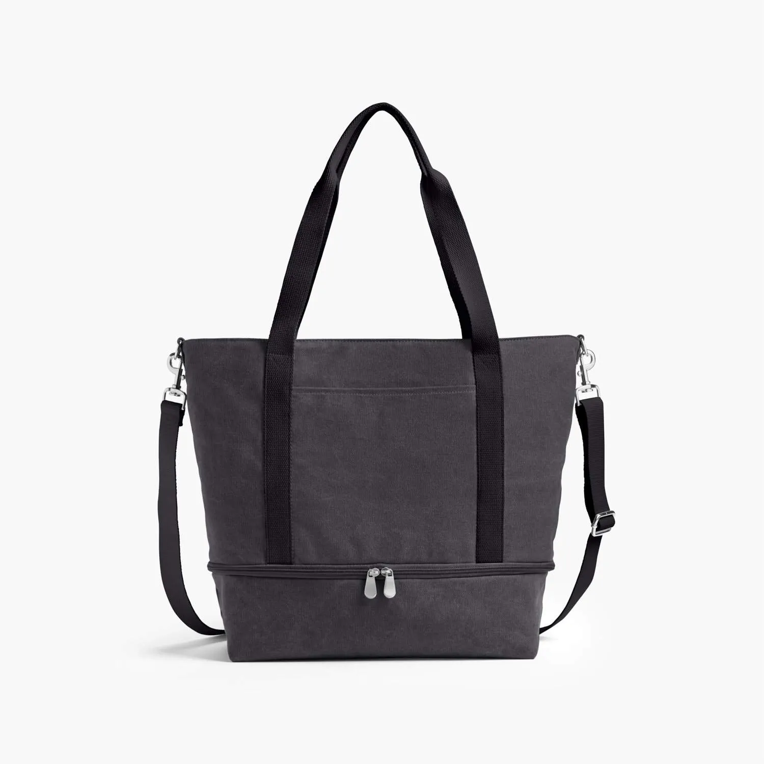 Catalina Deluxe Tote - Eco Friendly Canvas - Midnight Ash