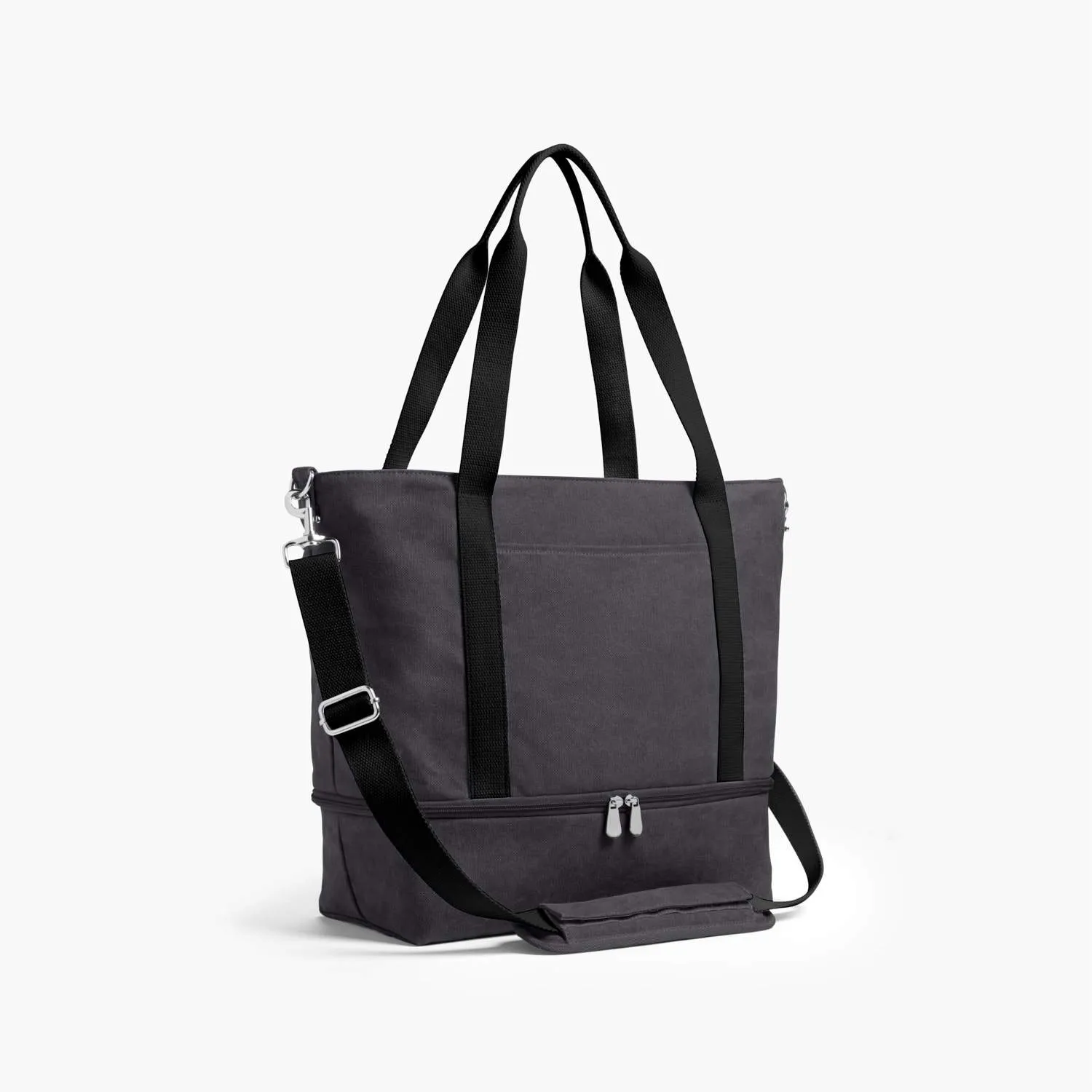 Catalina Deluxe Tote - Eco Friendly Canvas - Midnight Ash