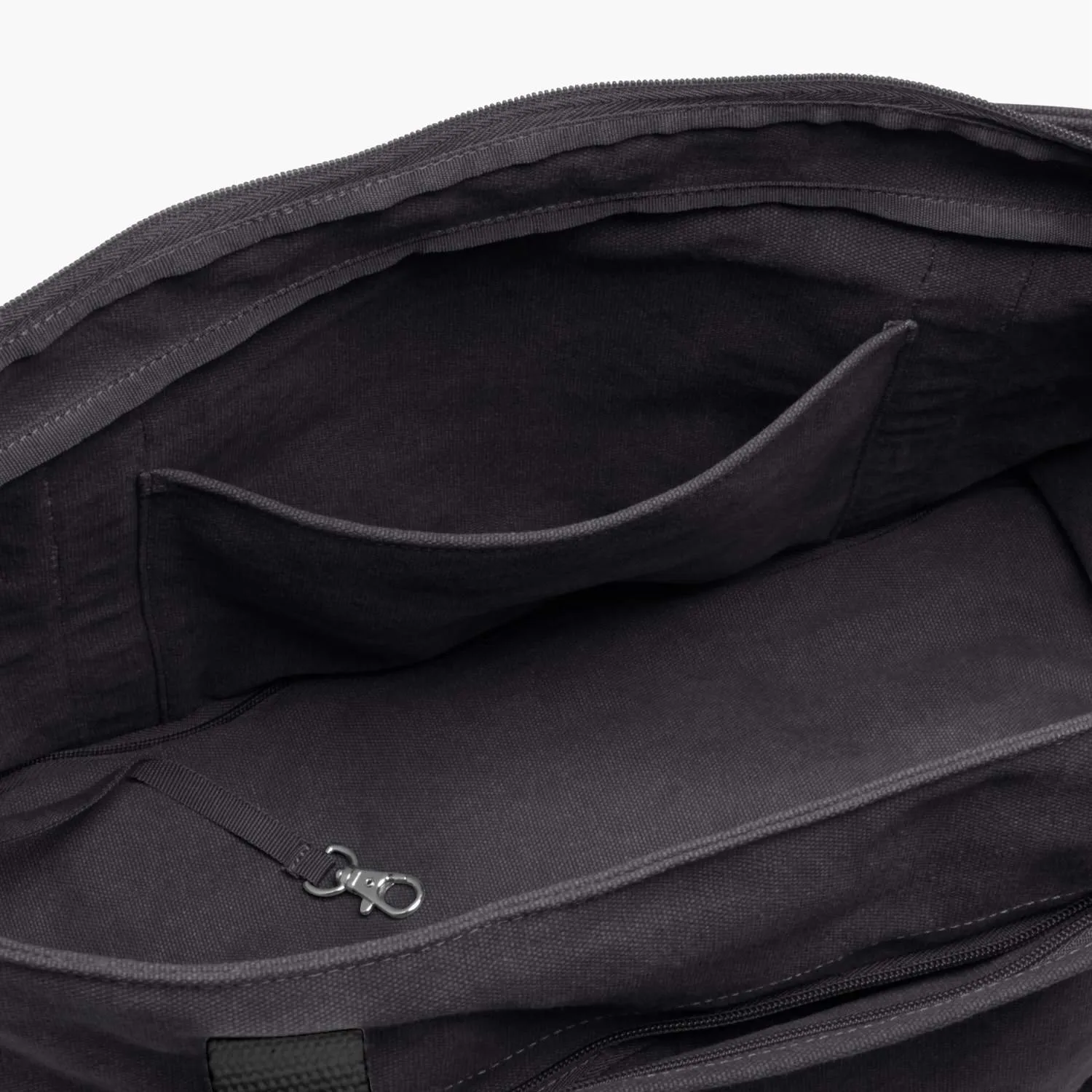 Catalina Deluxe Tote - Eco Friendly Canvas - Midnight Ash