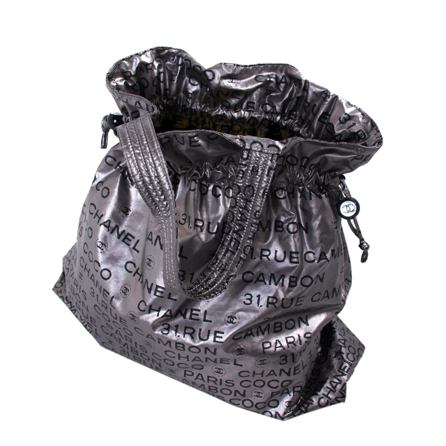 Chanel Unlimited Drawstring Nylon Bag
