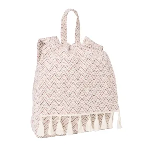 CHEVRON WEAVE BACKPACK