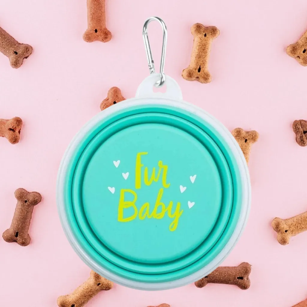 Collapsible Dog Bowl - Fur Baby